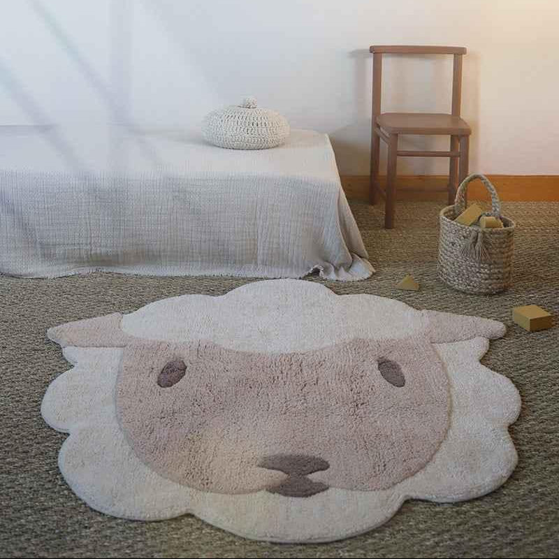 Alfombra infantil lavable Oveja · 100 x 110 cm