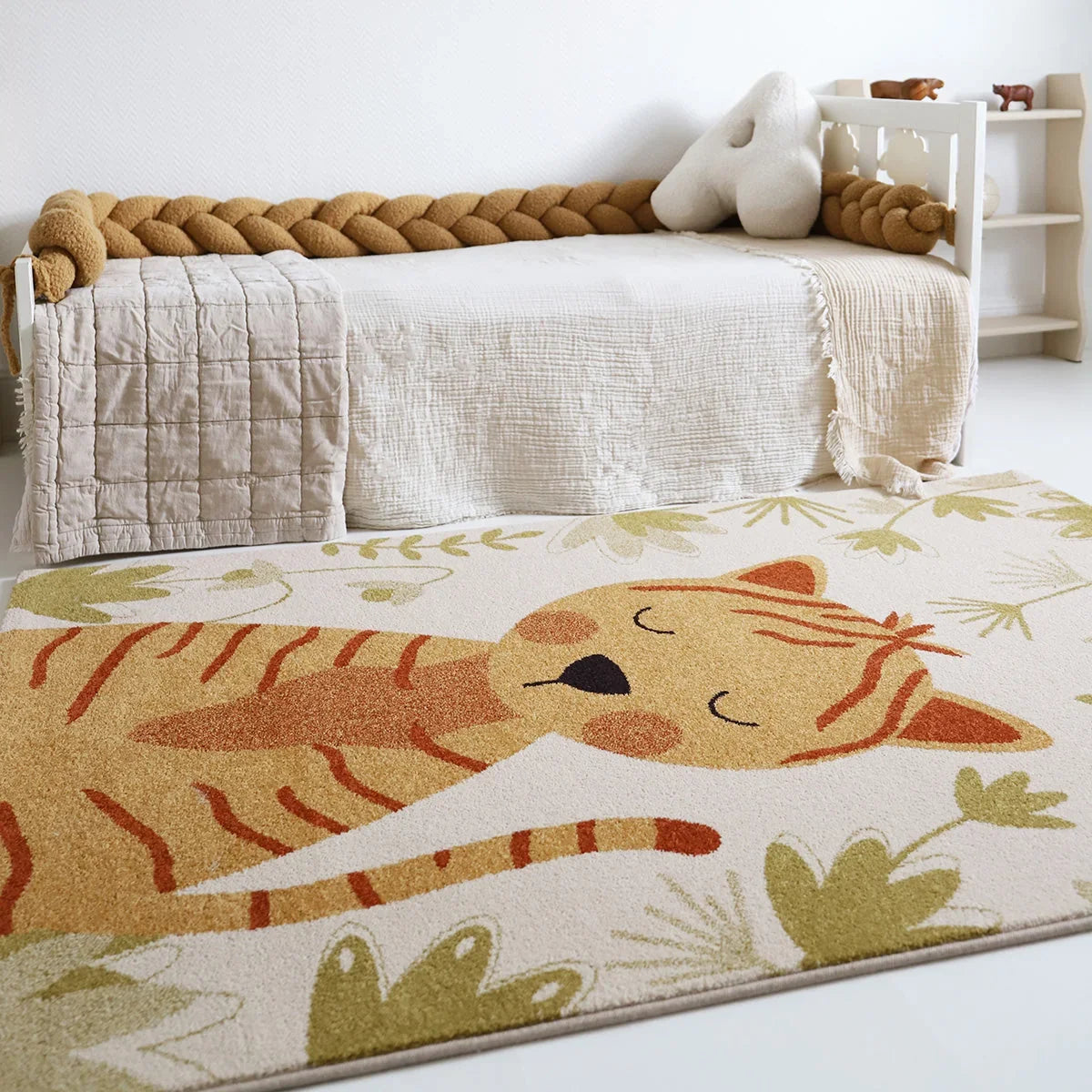 Alfombra infantil Tigre Silly · 120 x 170 cm