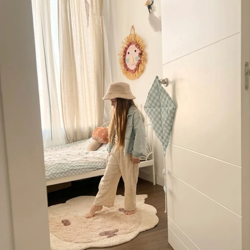 Alfombra infantil lavable Oveja · 100 x 110 cm
