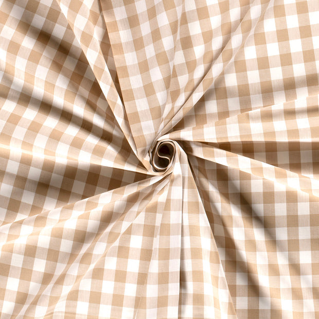 Trenza protectora para cuna y cama · Cuadro grande beige