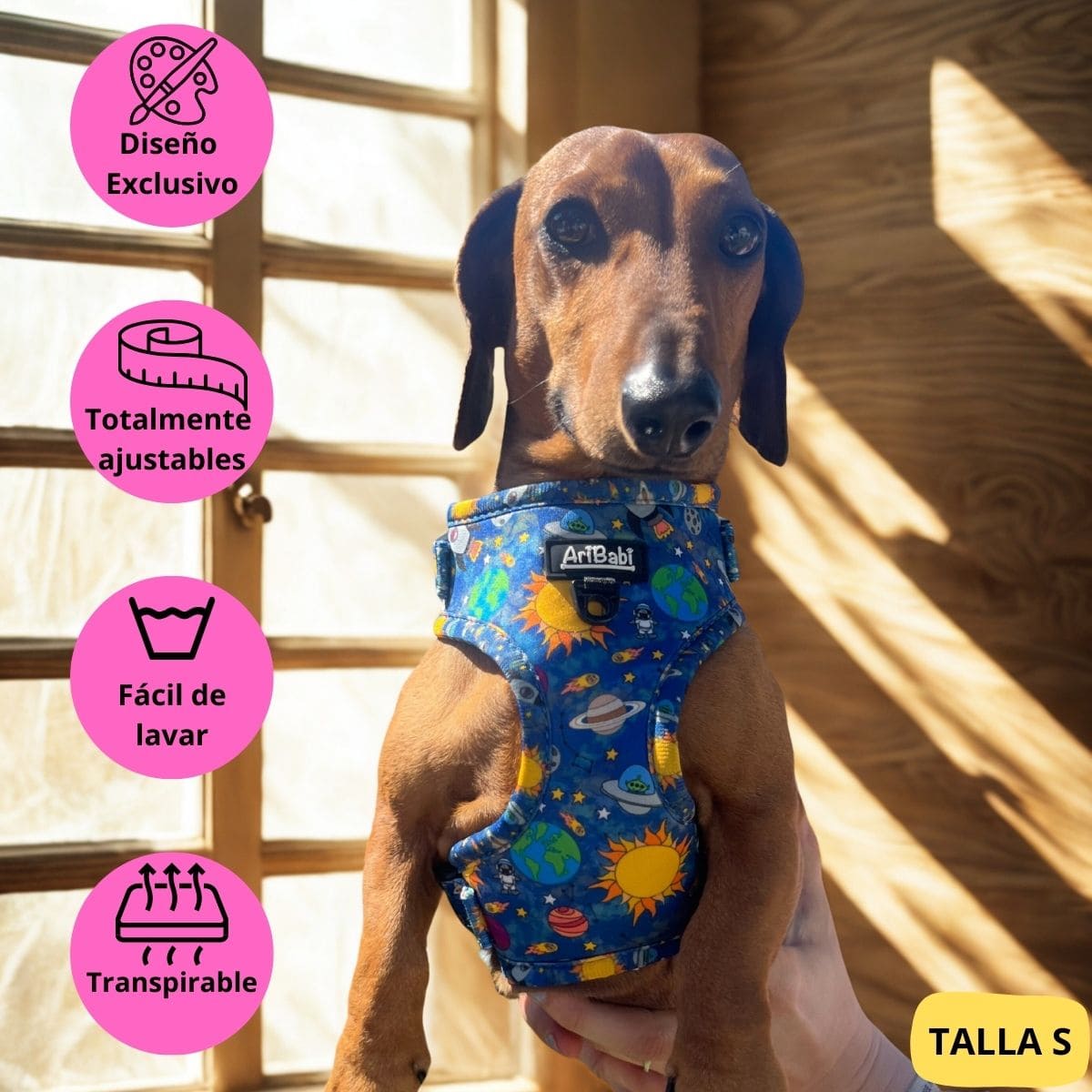 Arnés antitirones para perro Laika