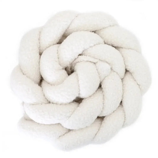 Trenza protectora para capazo · Bouclé blanco
